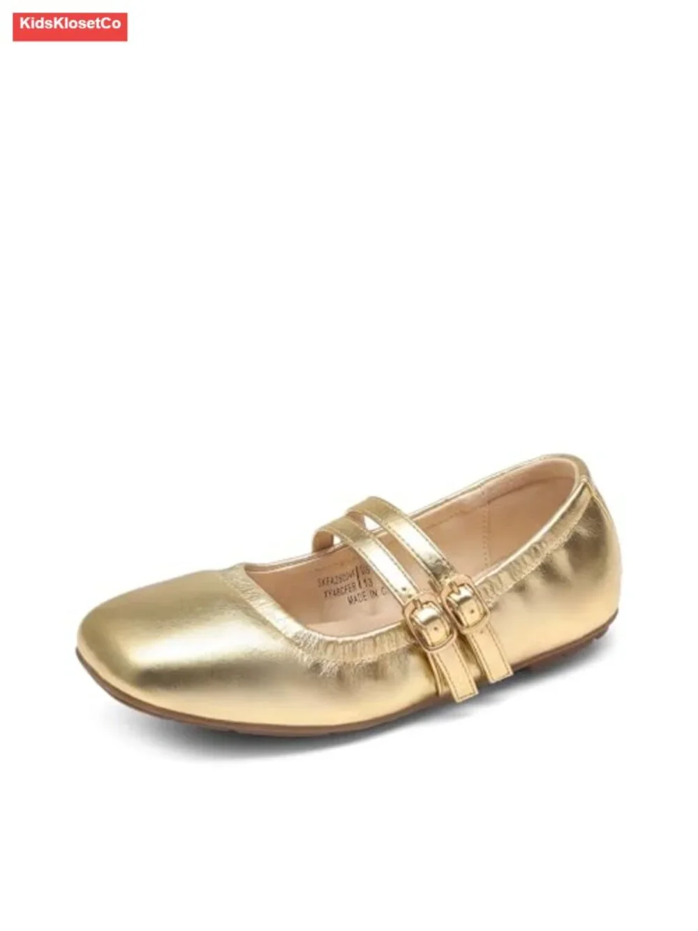 Girls Ballet Flats Mary Jane Dress Shoes with Flexible Sole, Memory Foam,